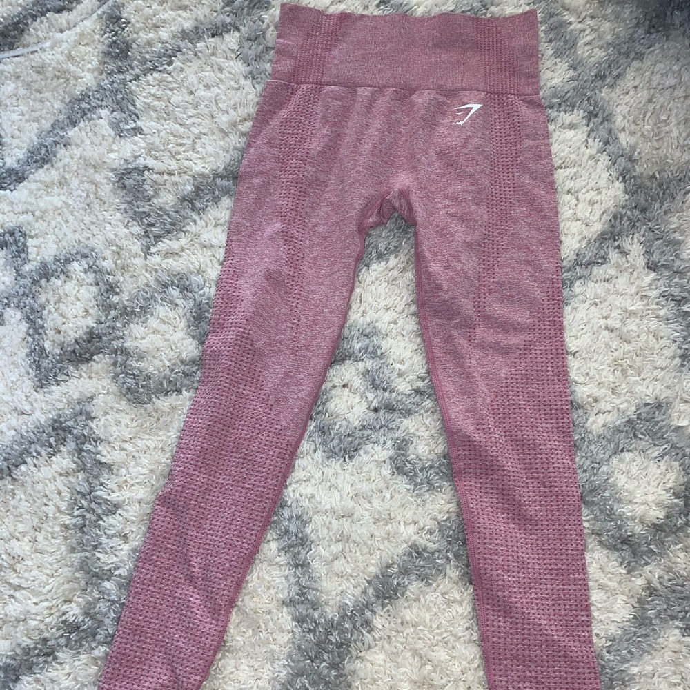 Pink gymshark leggings